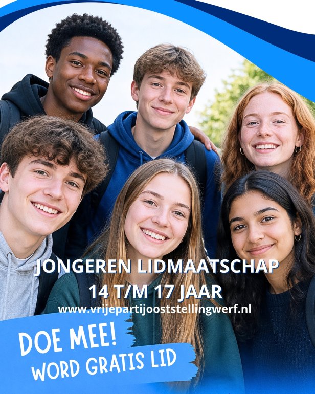 GRATIS lidmaatschap 14 - 17 jaar